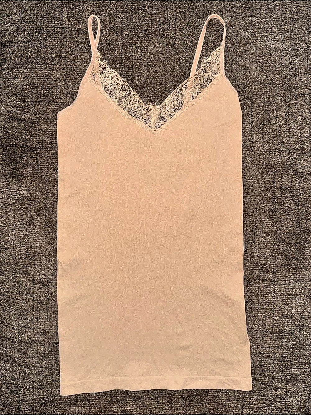 Suzette Collection of Dreams Lace Trim Chemise in Pink Like New